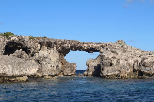 Carib Antigua Rock Bridge
