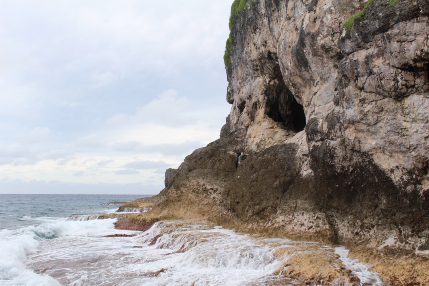 Niue Bill Goes Caving