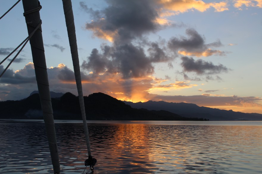 Society Raiatea Sunset
